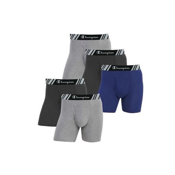 Champion Men's Boxer Brief, X-Large (Pack of 5) # F978 - Picture 1 of 5